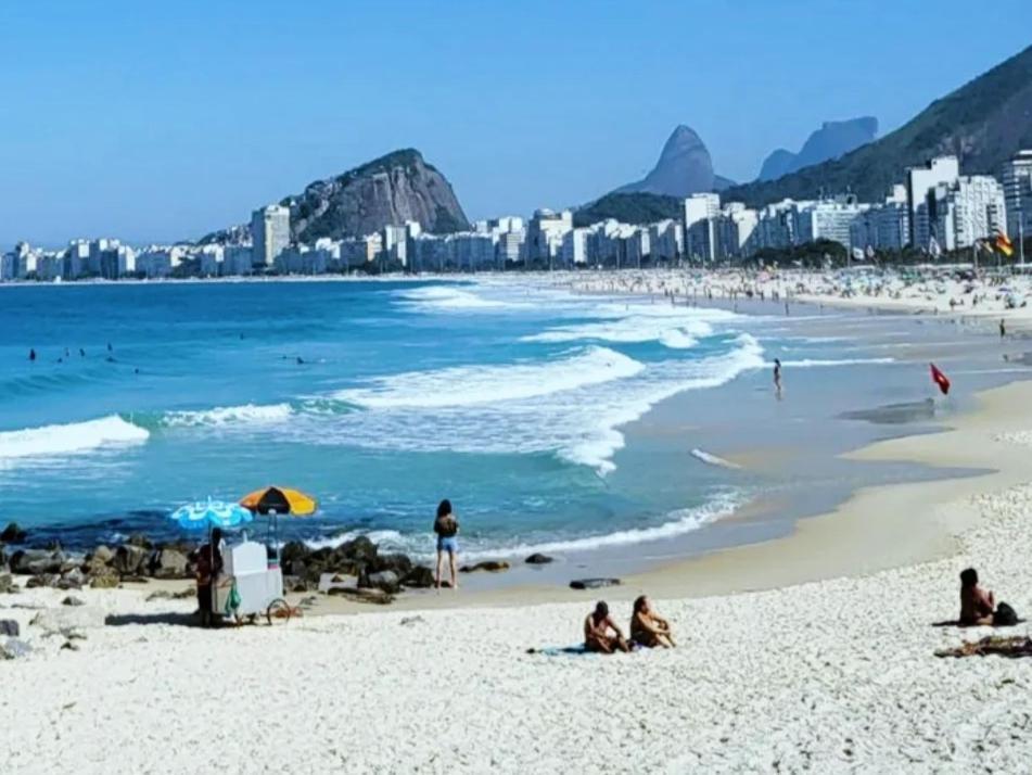 Flat Copacabana Pe Na Areia Río de Janeiro Exterior foto